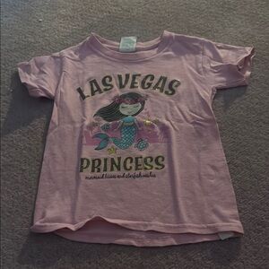 3/$10 sale! Las Vegas Princess Kids T-Shirt - Pink